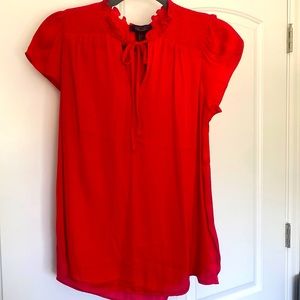 Rachel Roy Red Blouse
